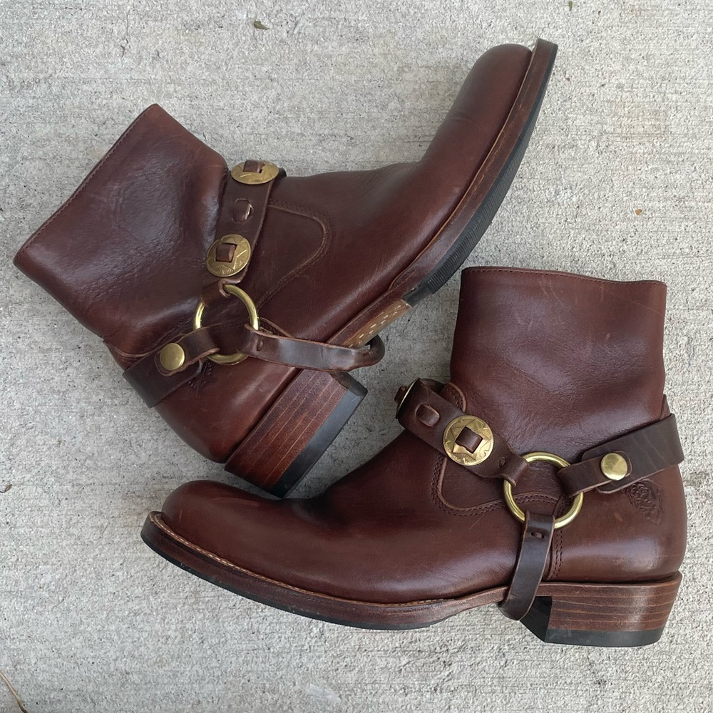 Love Jules Leather Harness Boots - Picture 13 of 16